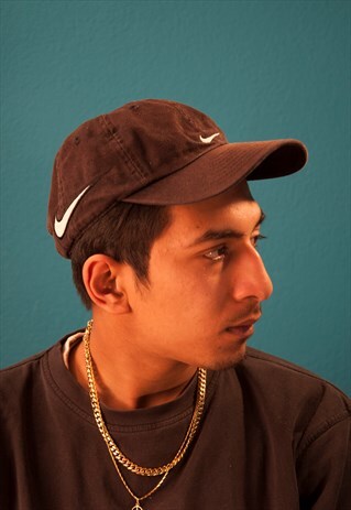 VINTAGE BLACK NIKE SNAPBACK CAP HAT
