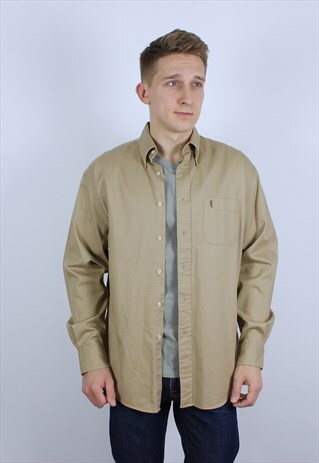 VINTAGE MENS YVES SAINT LAURENT SHIRT