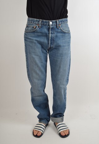 VINTAGE LEVI'S 501 JEANS W32 L34 (1798)