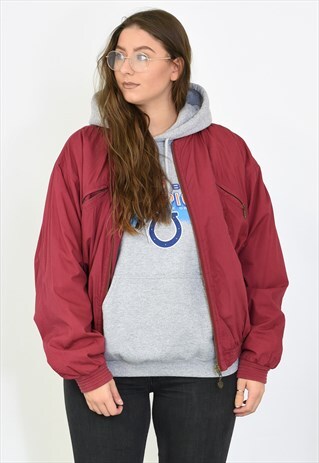 VINTAGE SILK BOMBER JACKET /BVB1002