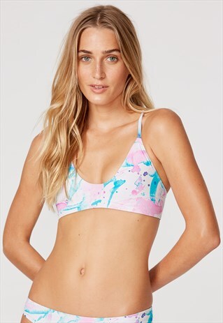 POPSICLE SURF BRALETTE BIKINI TOP