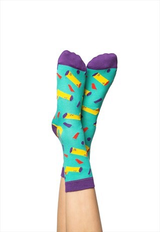 FUNKY SPACEPA LONG SOCKS