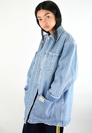 VINTAGE RALPH LAUREN LONG DENIM JACKET