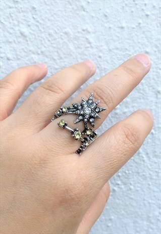SILVER STAR RING