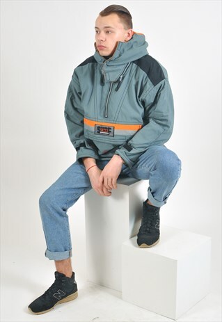 VINTAGE PUFFER OVERHEAD JACKET