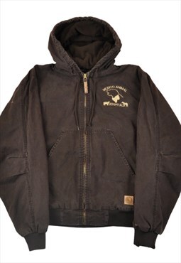 Vintage Workwear Active Jacket Brown Medium