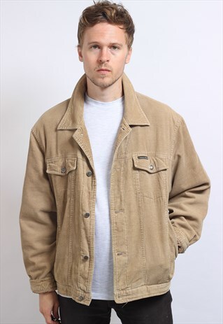 VINTAGE BLANKET LINED CORDUROY JACKET