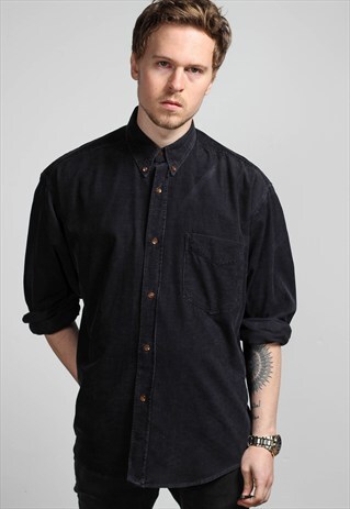 VINTAGE CORDUROY OVERSIZED SHIRT