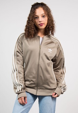 VINTAGE 90'S GREEN ADIDAS TRACKSUIT JACKET