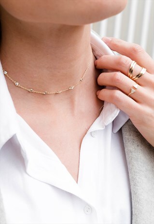 LYNX GOLD NECKLACE