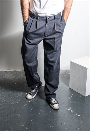VINTAGE WRANGLER TROUSERS IN GREY