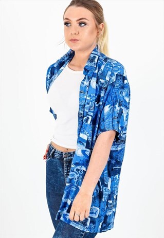VINTAGE PATTERNED SHIRT S510