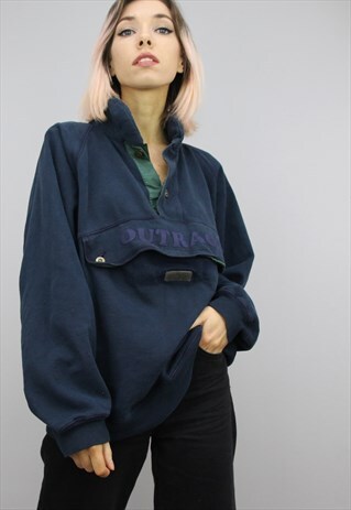 VINTAGE 90S OVERSIZED OUTRAGE SWEATER SWEATERSHIRT