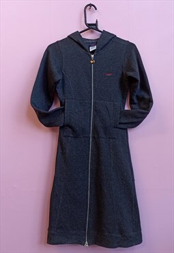 Vintage Y2K hooded dress by Tommy Jeans