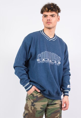 STARTER NFL SWEATSHIRT DALLAS COWBOYS SWEATER