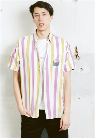 VINTAGE 90S STRIPED SHIRT