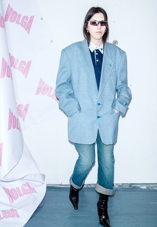 VINTAGE OVERSIZED SUIT JACKET / UNISEX