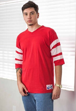 VINTAGE CHAMPION T-SHIRT LOGO 90S L 8.7