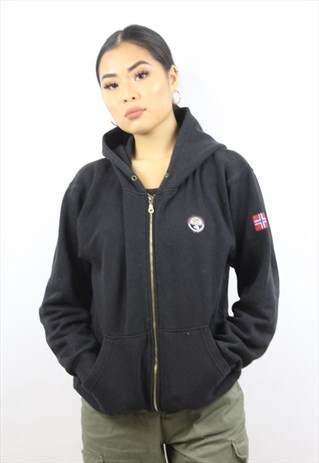 VINTAGE NAPAPIJRI ZIP-UP HOODIE