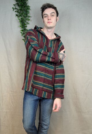 BURGUNDY BAJA JUMPER