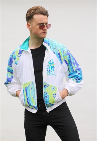 REEBOK ATHLETICS TRACK & FIELD 80S SPORTSWEAR JACKET