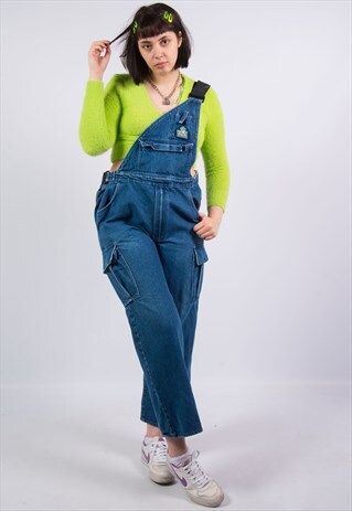 VINTAGE 90'S DENIM DUNGAREES