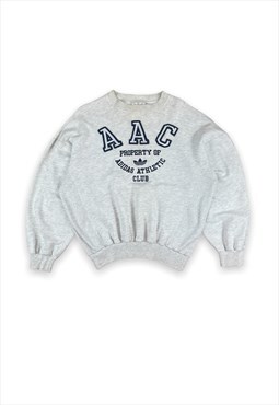 Adidas vintage 90s Embroidered spell out sweatshirt 