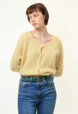 Mohair Sweater Jumper Cardigan Girlfriend Gift Present 4033