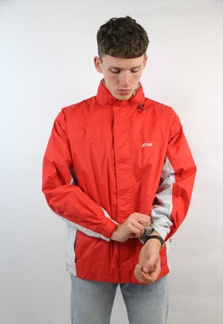 VINTAGE K-WAY 90S WATERPROOF JACKET