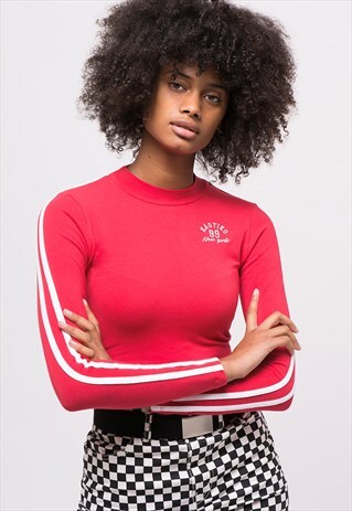 RED "CHIARA" T-SHIRT