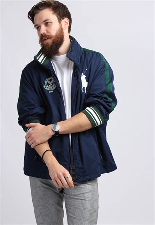 VINTAGE 90S POLO RALPH LAUREN WINDBREAKER JACKET