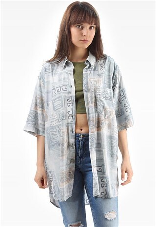 CRAZY PRINTED SHIRT VINTAGE