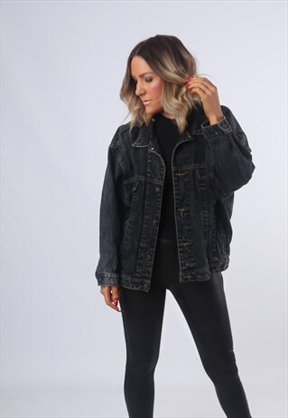 JEP'S DENIM JACKET OVERSIZED FITTED UK 16 (EAAH)
