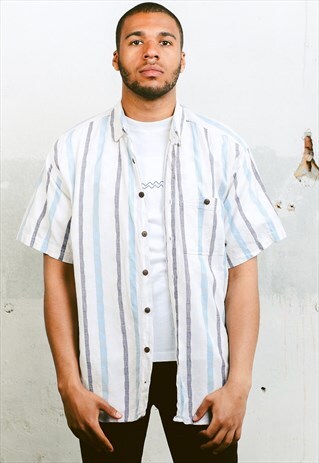 VINTAGE 90S STRIPED SHIRT