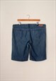 VINTAGE LEVI'S SIGNATURE HEMMED DENIM SHORTS BLUE W40 BV1622