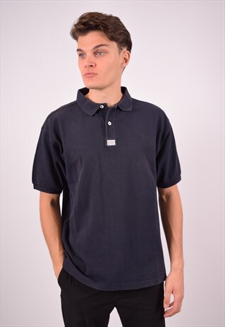 VINTAGE LEVI'S POLO SHIRT NAVY BLUE