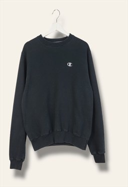 Vintage Champion Sweatshirt Classic in Black S