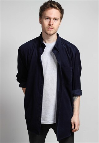 VINTAGE OVERSIZED CORDUROY SHIRT