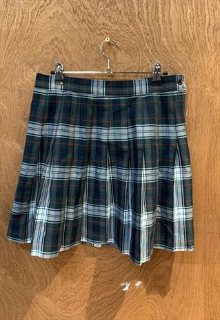 skirts asos marketplace tartan waisted plaid tennis skirt mini shorts