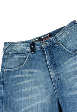 Vintage Y2K Cult jean shorts Light blue denim
