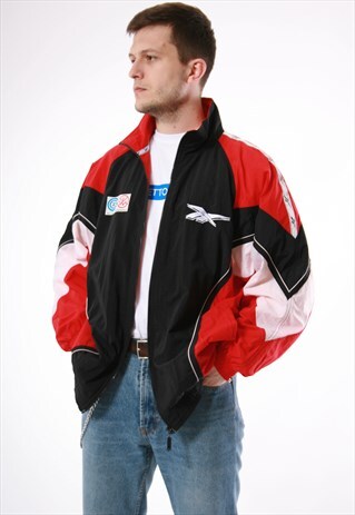 90S VINTAGE REEBOK OLDSCHOOL SHELL JACKET 13744