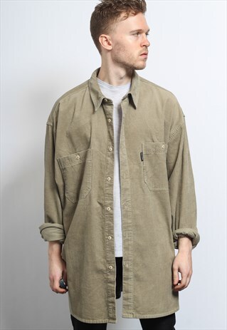 VINTAGE CORDUROY CORD SHIRT