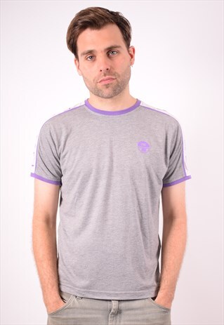 NORTH SAILS MENS VINTAGE T-SHIRT TOP LARGE GREY 90S