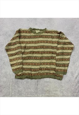 Vintage Knitted Jumper Men's XL