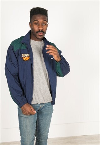 VINTAGE 80S USA NIKE SHELL SPORT JACKET / R199