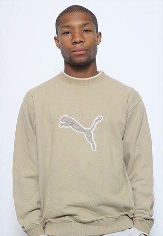 VINTAGE PUMA CREW NECK SWEATSHIRT