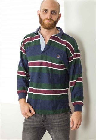VINTAGE TOMMY HILFIGER SHIRT LOGO 90S S 11.4