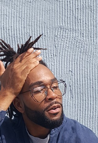 80S STYLE MINIMALIST AVIATOR GLASSES