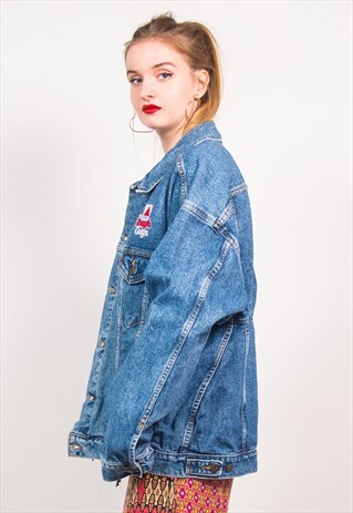 LEVI'S 90'S BLUE DENIM OVERSIZED JACKET
