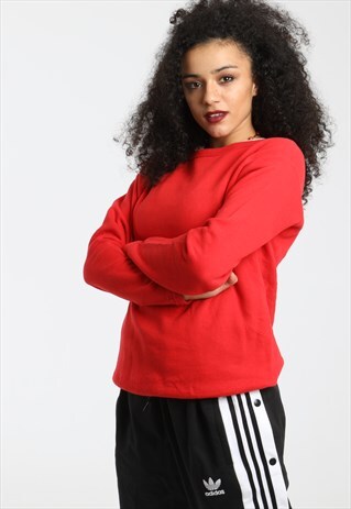90S LEE SOLID RED SWEATSHIRT